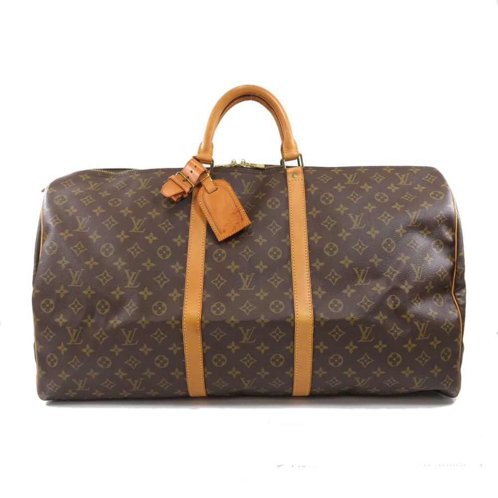 Louis Vuitton Keepall 60 Monogram Boston Bag Monogram Canvas